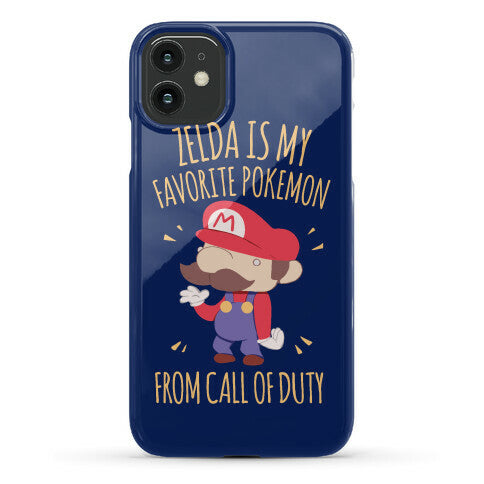 Zelda Is My Favorite Pokemon Phone Case
