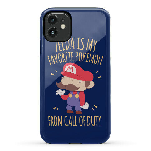 Zelda Is My Favorite Pokemon Phone Case
