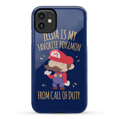Zelda Is My Favorite Pokemon Phone Case