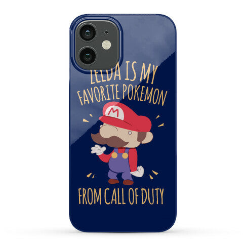 Zelda Is My Favorite Pokemon Phone Case