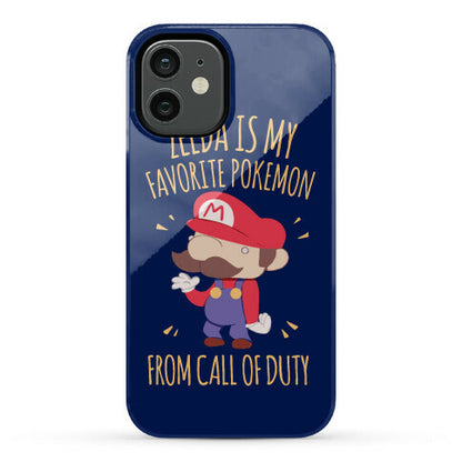 Zelda Is My Favorite Pokemon Phone Case