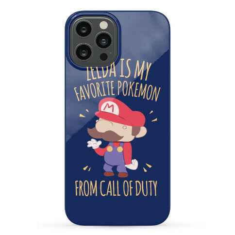 Zelda Is My Favorite Pokemon Phone Case