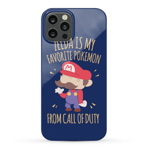 Zelda Is My Favorite Pokemon Phone Case
