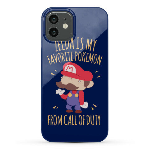 Zelda Is My Favorite Pokemon Phone Case