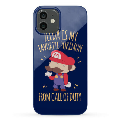 Zelda Is My Favorite Pokemon Phone Case