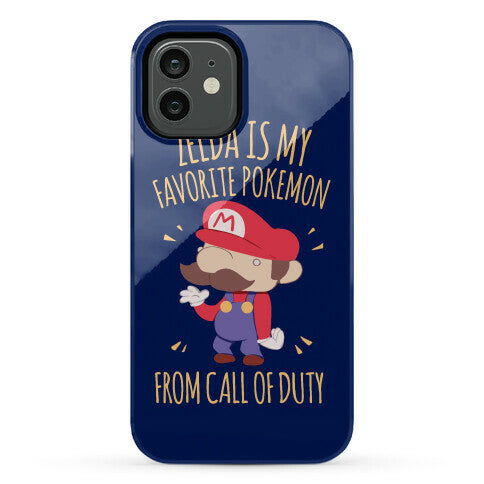 Zelda Is My Favorite Pokemon Phone Case