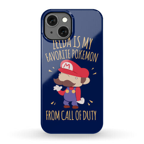 Zelda Is My Favorite Pokemon Phone Case