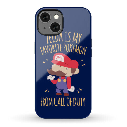 Zelda Is My Favorite Pokemon Phone Case