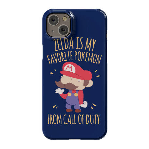 Zelda Is My Favorite Pokemon Phone Case
