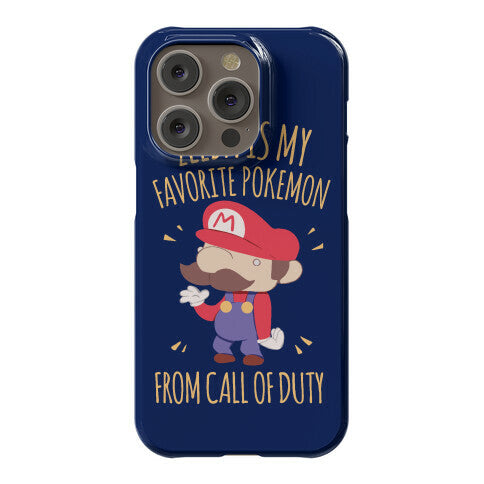 Zelda Is My Favorite Pokemon Phone Case