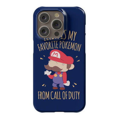 Zelda Is My Favorite Pokemon Phone Case