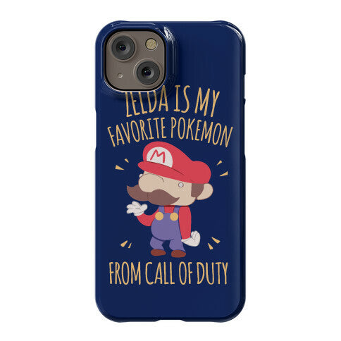 Zelda Is My Favorite Pokemon Phone Case