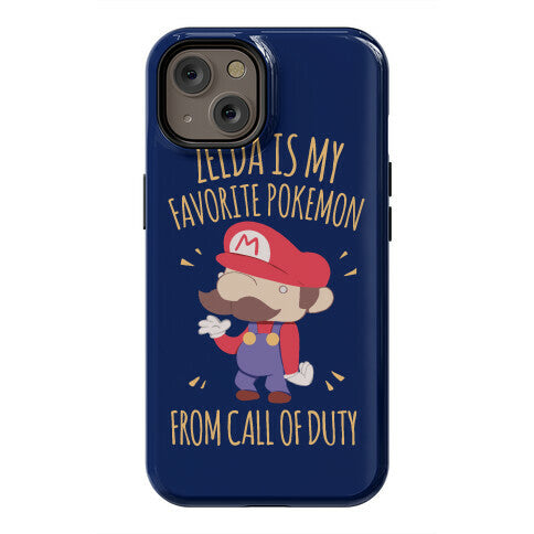 Zelda Is My Favorite Pokemon Phone Case