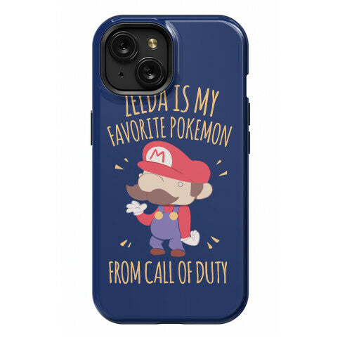 Zelda Is My Favorite Pokemon Phone Case