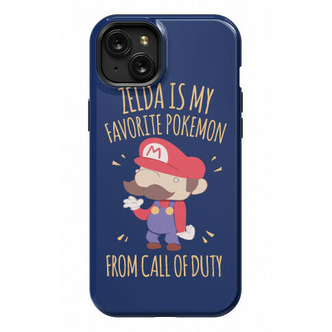 Zelda Is My Favorite Pokemon Phone Case