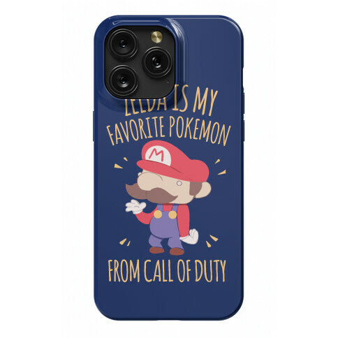Zelda Is My Favorite Pokemon Phone Case