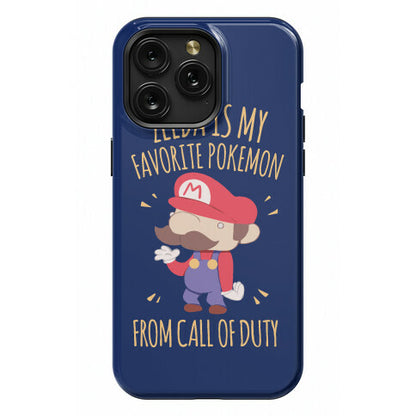 Zelda Is My Favorite Pokemon Phone Case