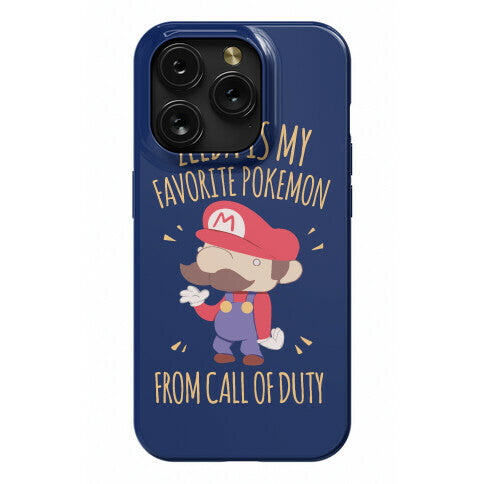 Zelda Is My Favorite Pokemon Phone Case