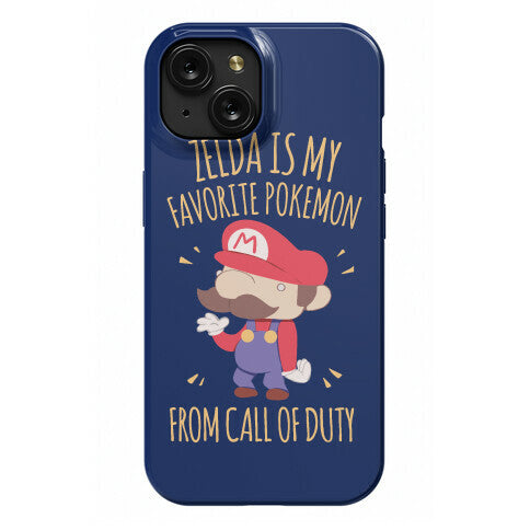 Zelda Is My Favorite Pokemon Phone Case