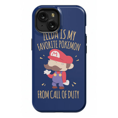 Zelda Is My Favorite Pokemon Phone Case