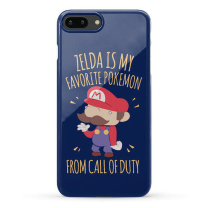 Zelda Is My Favorite Pokemon Phone Case