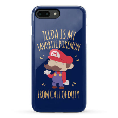 Zelda Is My Favorite Pokemon Phone Case