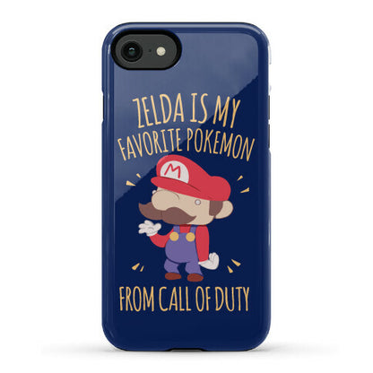 Zelda Is My Favorite Pokemon Phone Case