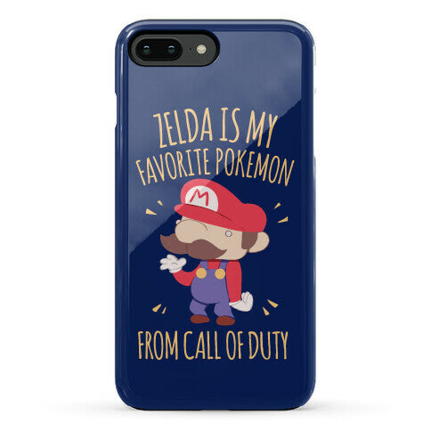 Zelda Is My Favorite Pokemon Phone Case