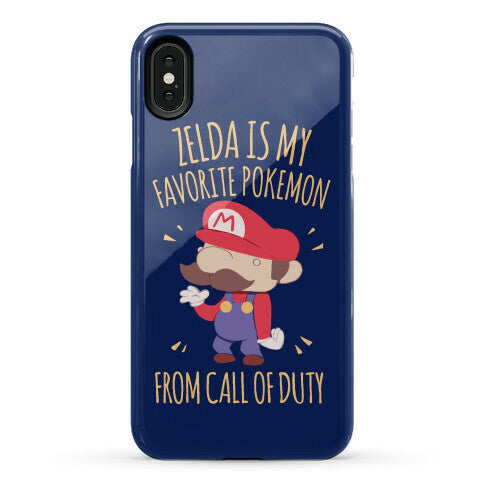 Zelda Is My Favorite Pokemon Phone Case