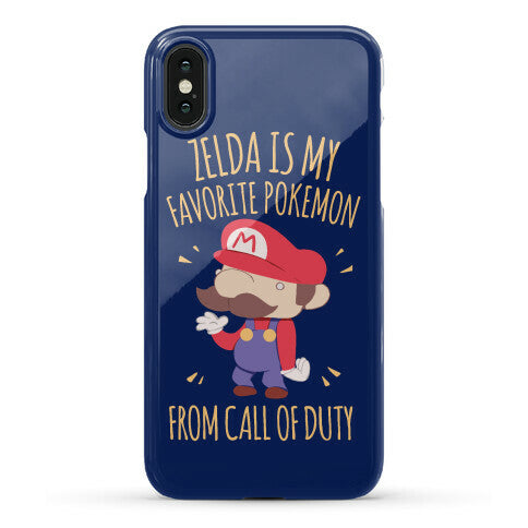 Zelda Is My Favorite Pokemon Phone Case