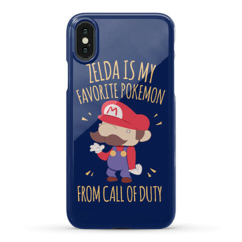 Zelda Is My Favorite Pokemon Phone Case