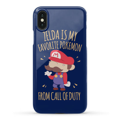 Zelda Is My Favorite Pokemon Phone Case