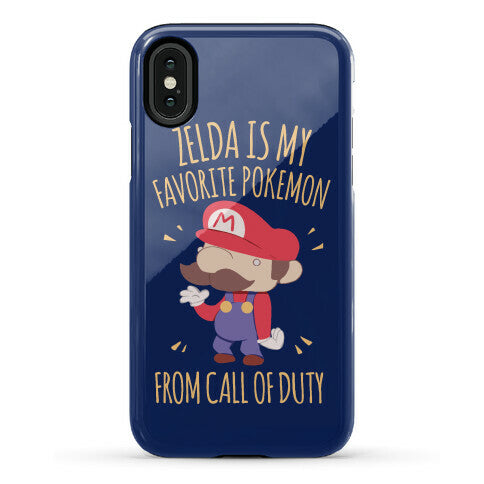 Zelda Is My Favorite Pokemon Phone Case