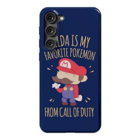 Zelda Is My Favorite Pokemon Phone Case