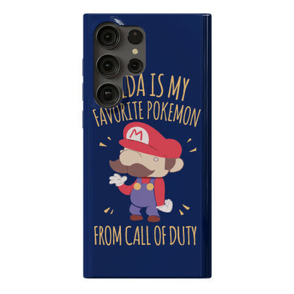 Zelda Is My Favorite Pokemon Phone Case