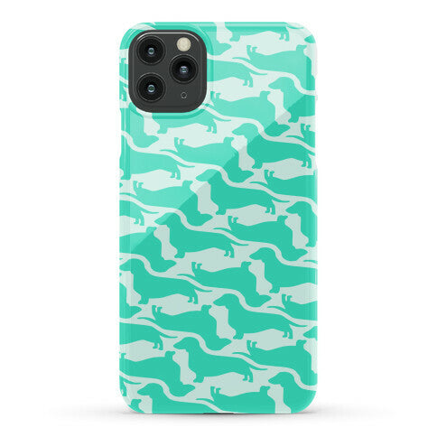 Wiener Dog Pattern Phone Case