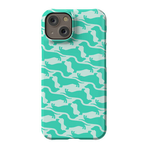 Wiener Dog Pattern Phone Case