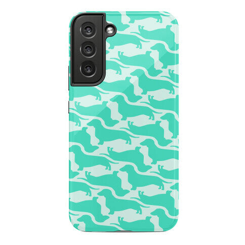 Wiener Dog Pattern Phone Case