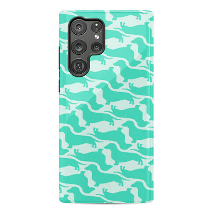 Wiener Dog Pattern Phone Case