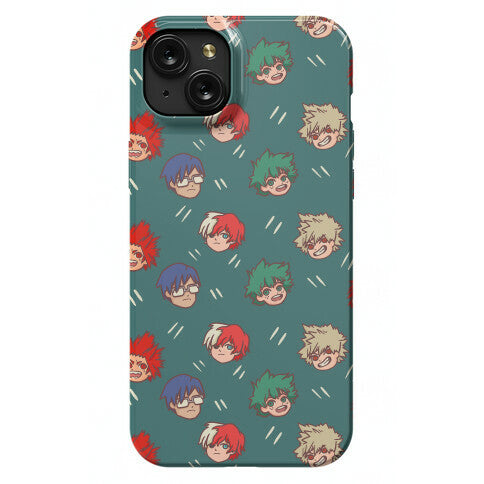 My Hero Academia Pattern Phone Case