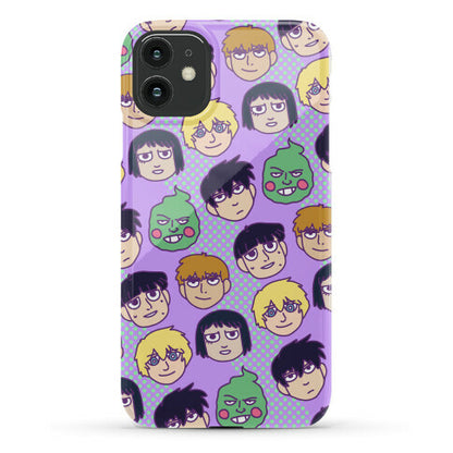 Mob Psycho 100 Pattern Phone Case