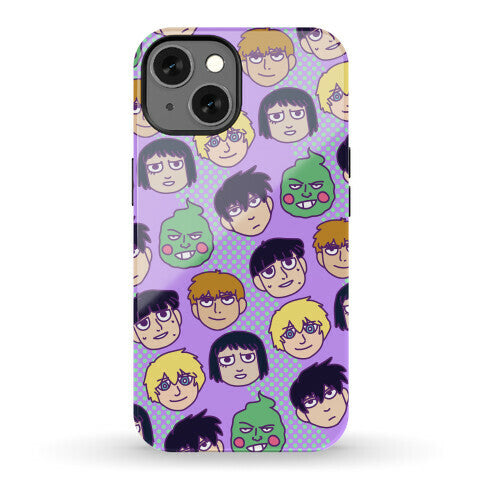 Mob Psycho 100 Pattern Phone Case