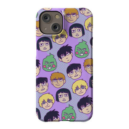 Mob Psycho 100 Pattern Phone Case