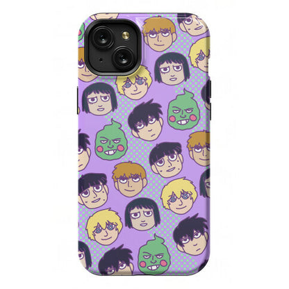 Mob Psycho 100 Pattern Phone Case