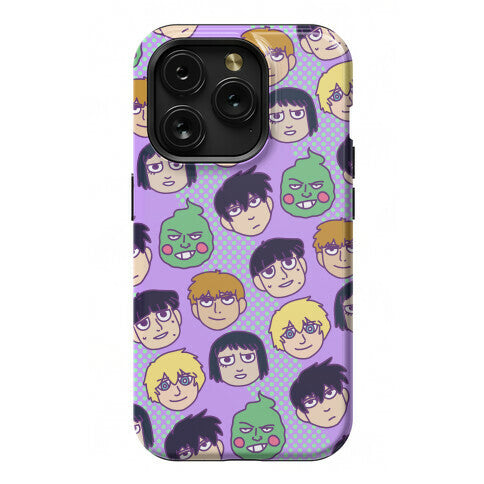 Mob Psycho 100 Pattern Phone Case