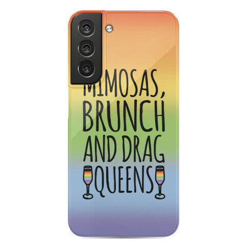 Mimosas Brunch and Drag Queens  Phone Case