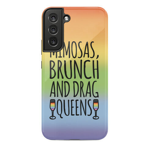 Mimosas Brunch and Drag Queens  Phone Case