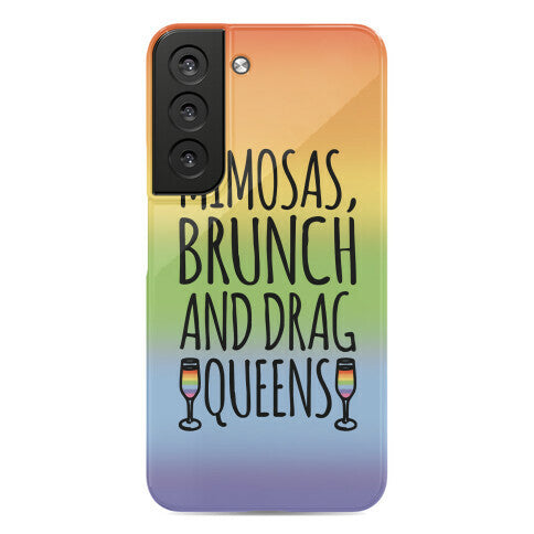 Mimosas Brunch and Drag Queens  Phone Case