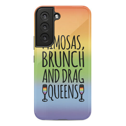 Mimosas Brunch and Drag Queens  Phone Case