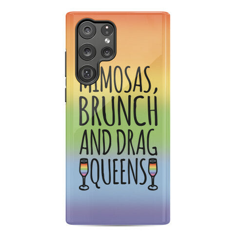 Mimosas Brunch and Drag Queens  Phone Case
